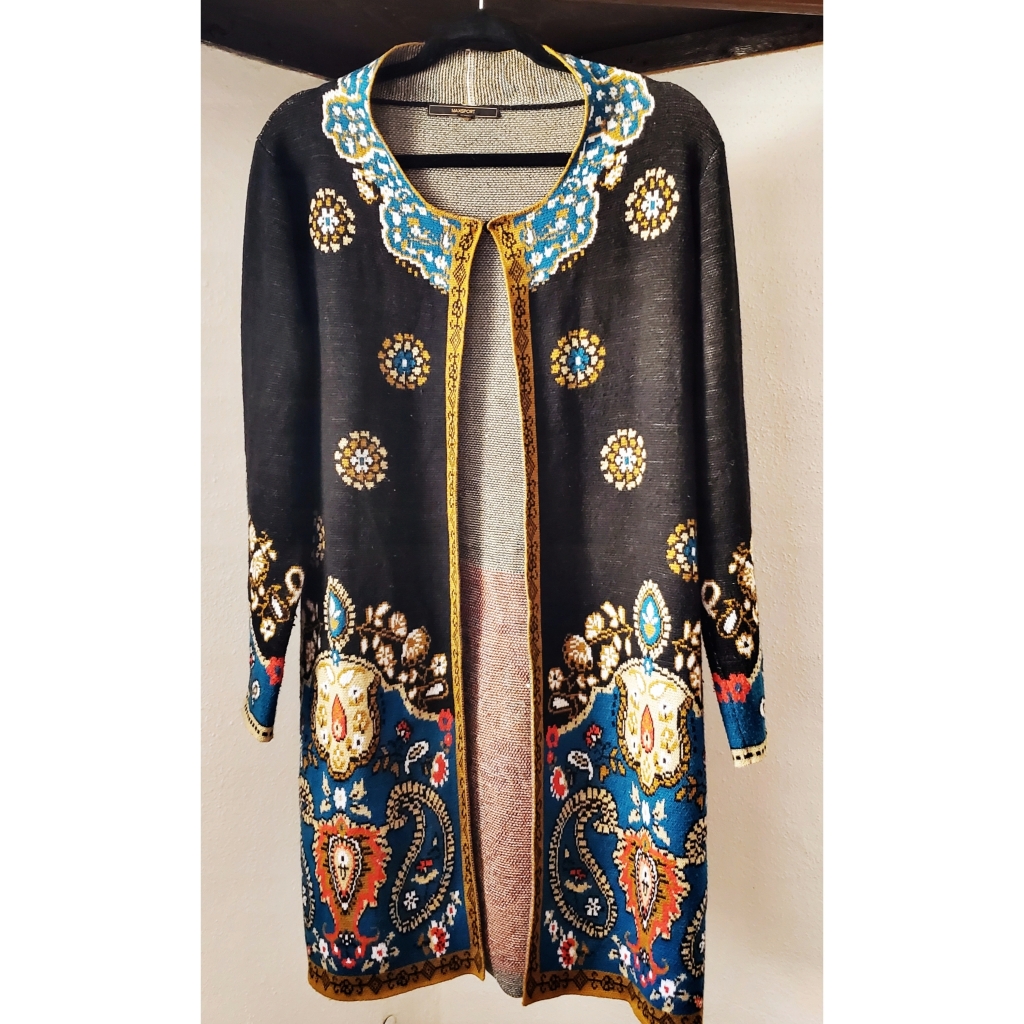 Maxsport Work Of Art Paisley Cardigan